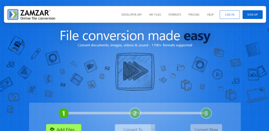 بهترین وبسایت های تبدیل فایل-zamzar