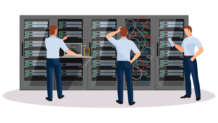 رک در اتاق سرور